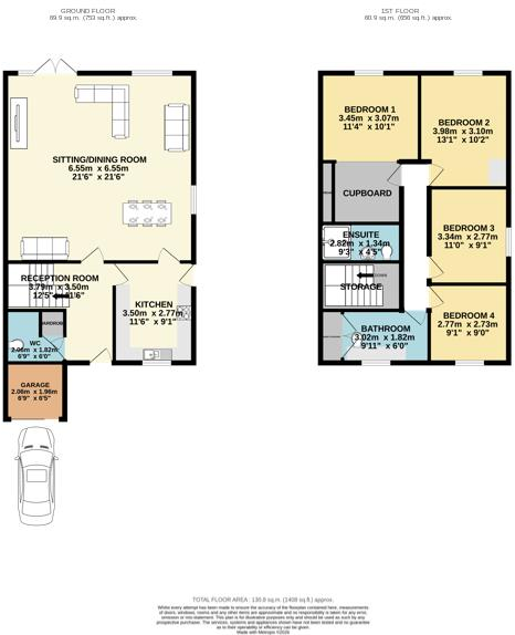 Lark Road, Mildenhall, Bury St. Edmunds floorplan