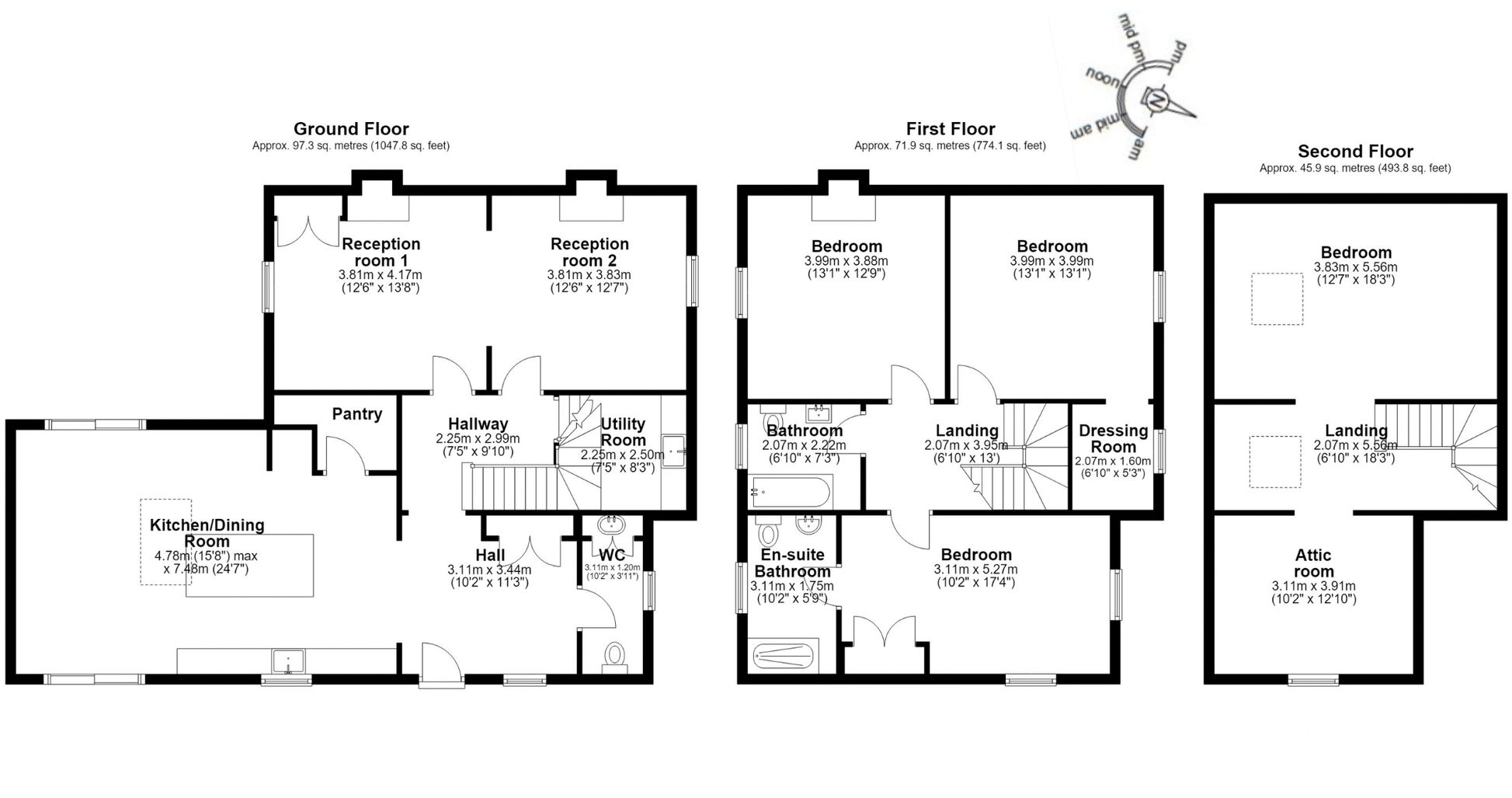 1, Private Walk, Chester, CH3 floorplan