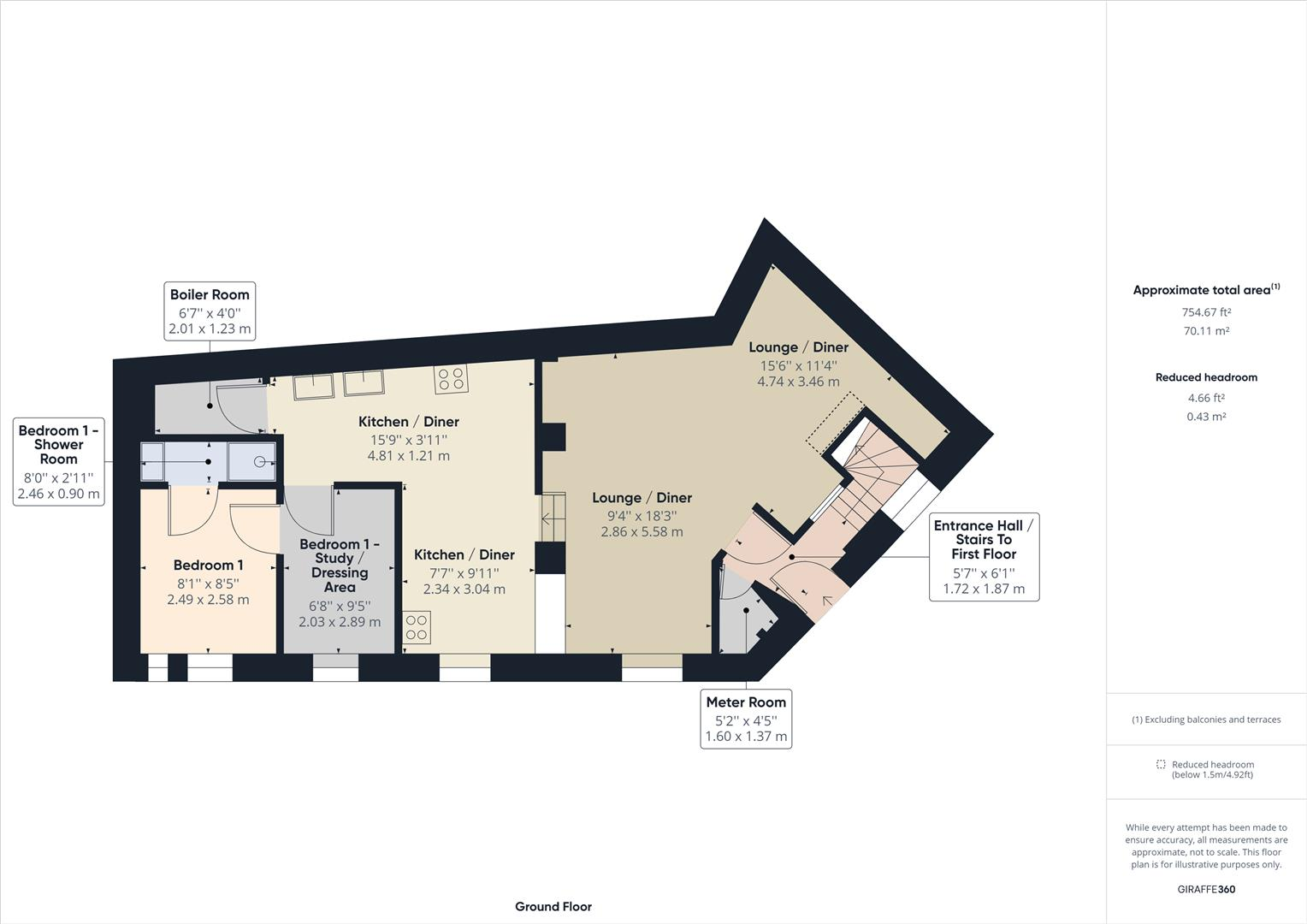 St. Leonards Gate, Lancaster floorplan