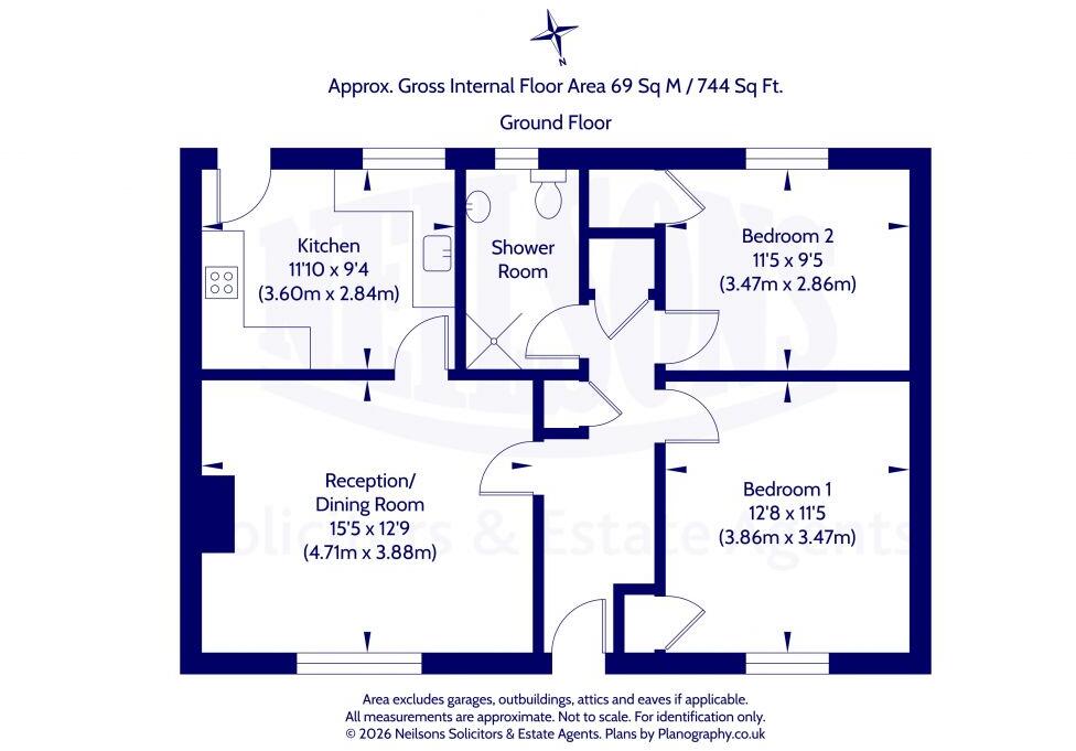 59 Durie's Park, Elphinstone, EH33 2LH floorplan