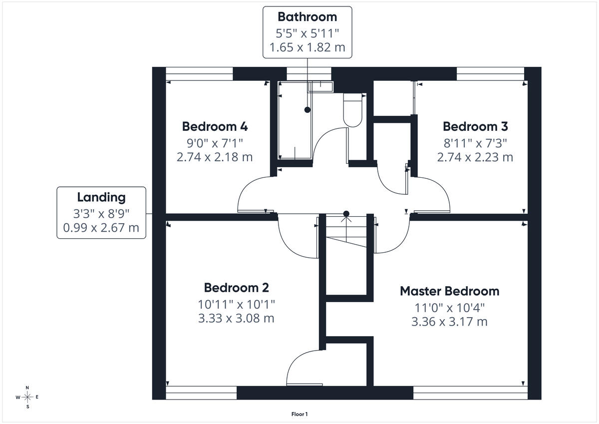 Horsley Road, Barmston, Washington floorplan