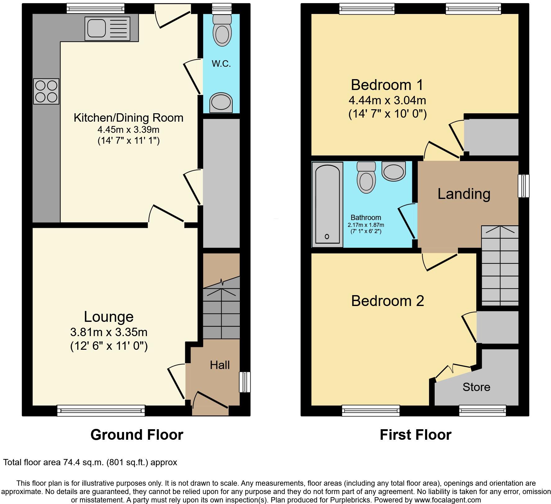 Scott Road, Yeovil, BA21 floorplan