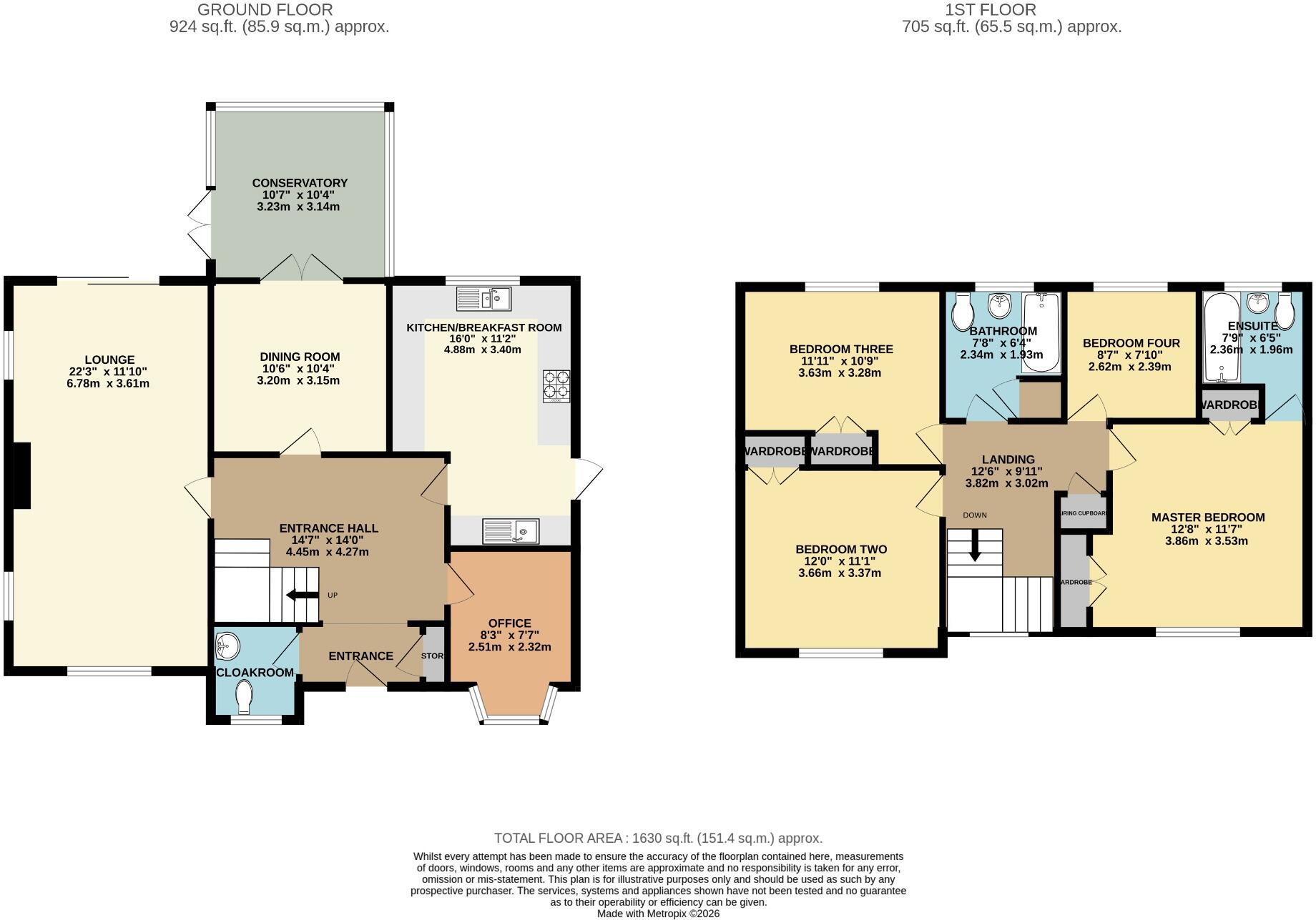 Great Mead, Denmead floorplan