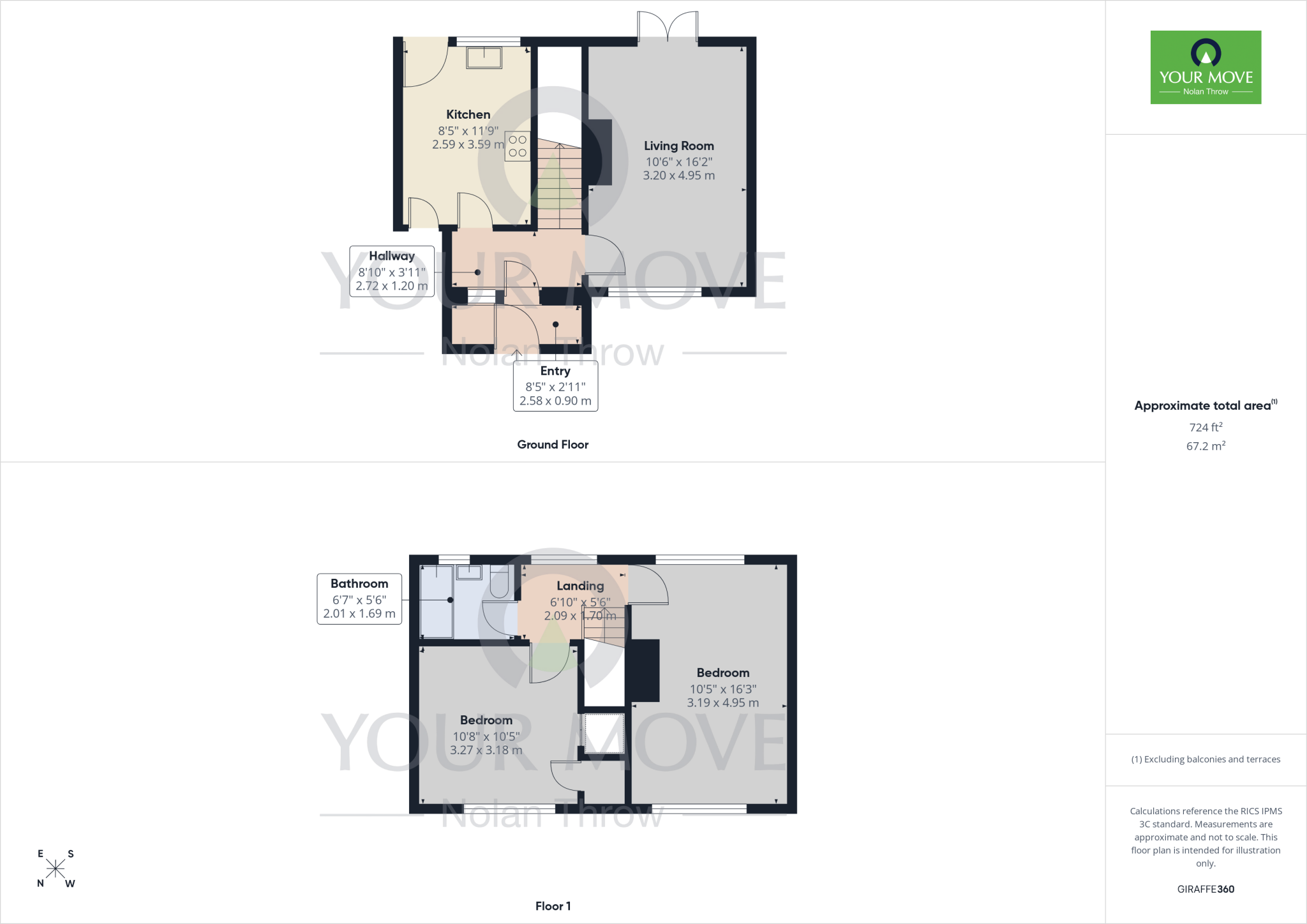 Aynho Crescent, Kingsthorpe, Northamptonshire, NN2 floorplan