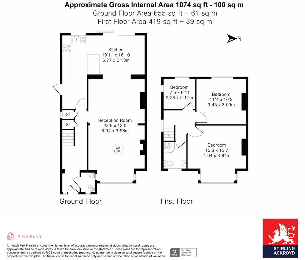 Whitton Waye, Whitton, Hounslow, TW3 floorplan