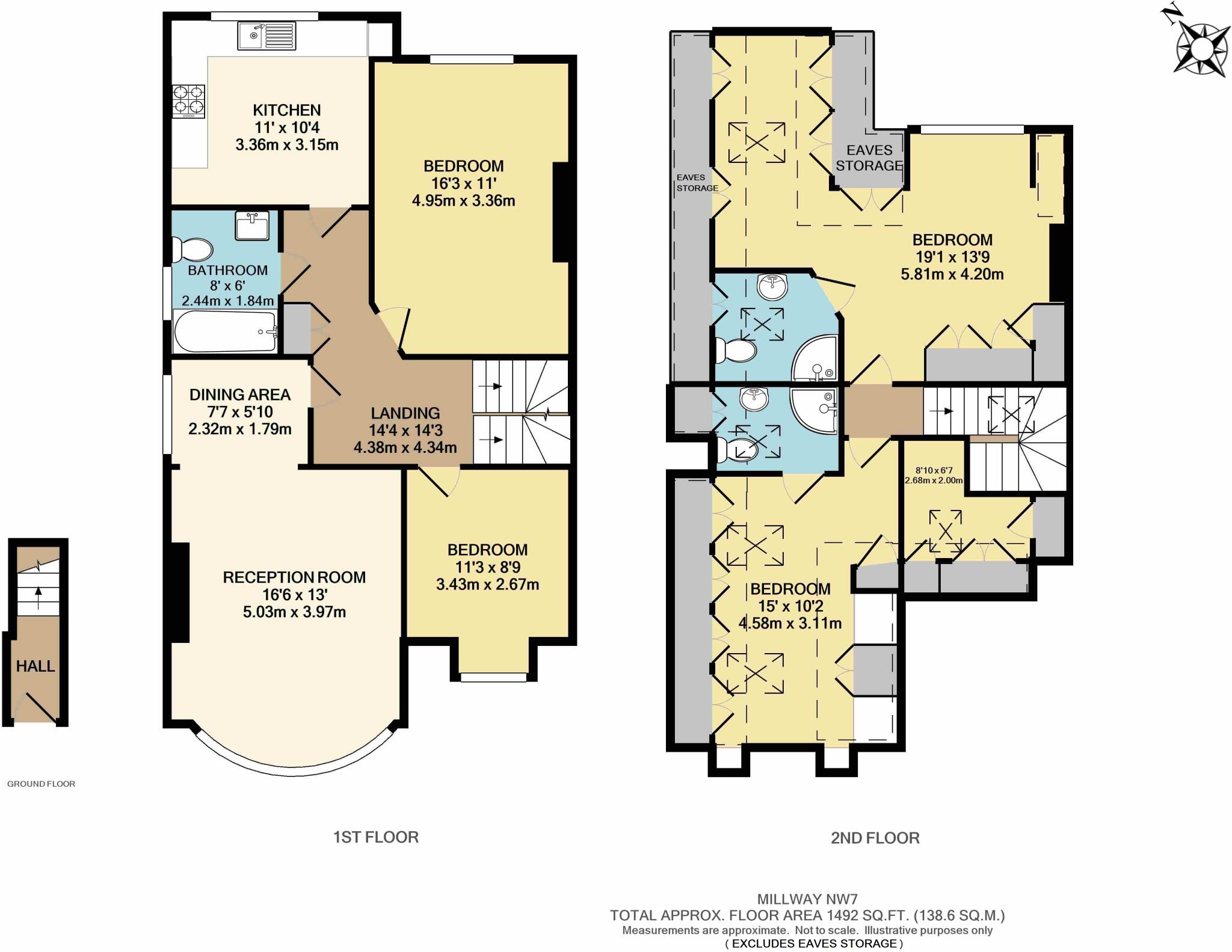 Millway, Mill Hill, London, NW7 floorplan
