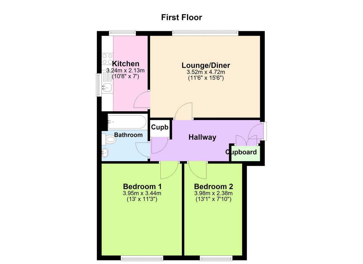 Elm Road, Leigh-on-sea, SS9 1 floorplan