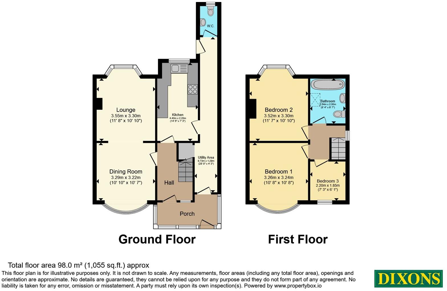 Quinton Road West, Quinton, Birmingham, West Midlands, B32 floorplan