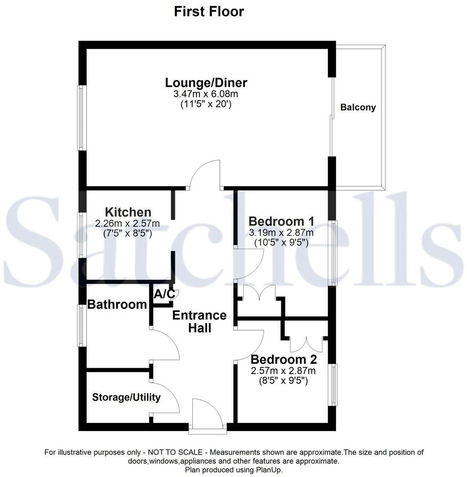 Riddell Gardens, Baldock, SG7 floorplan