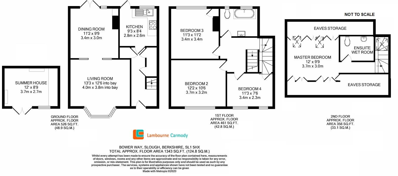 Bower Way, Cippenham, Berkshire, SL1 5HX floorplan
