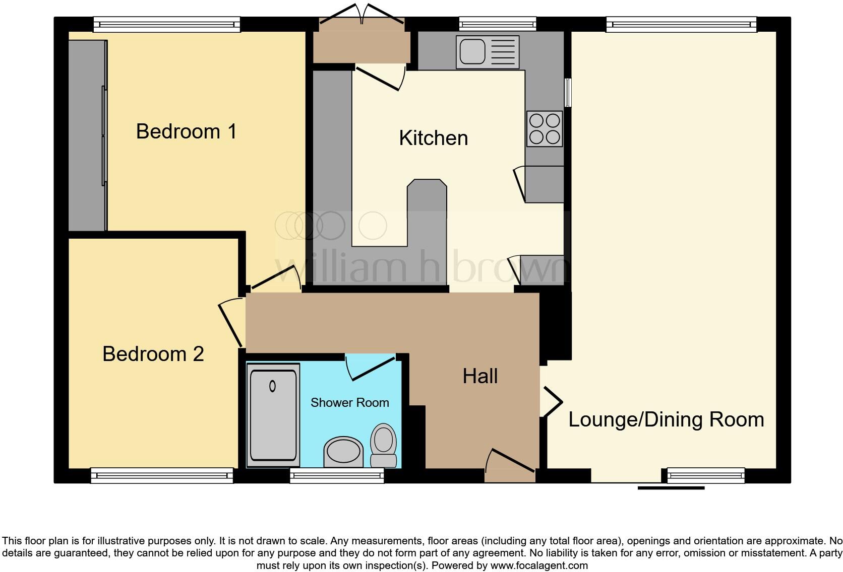 Hirst Gate, Mexborough floorplan