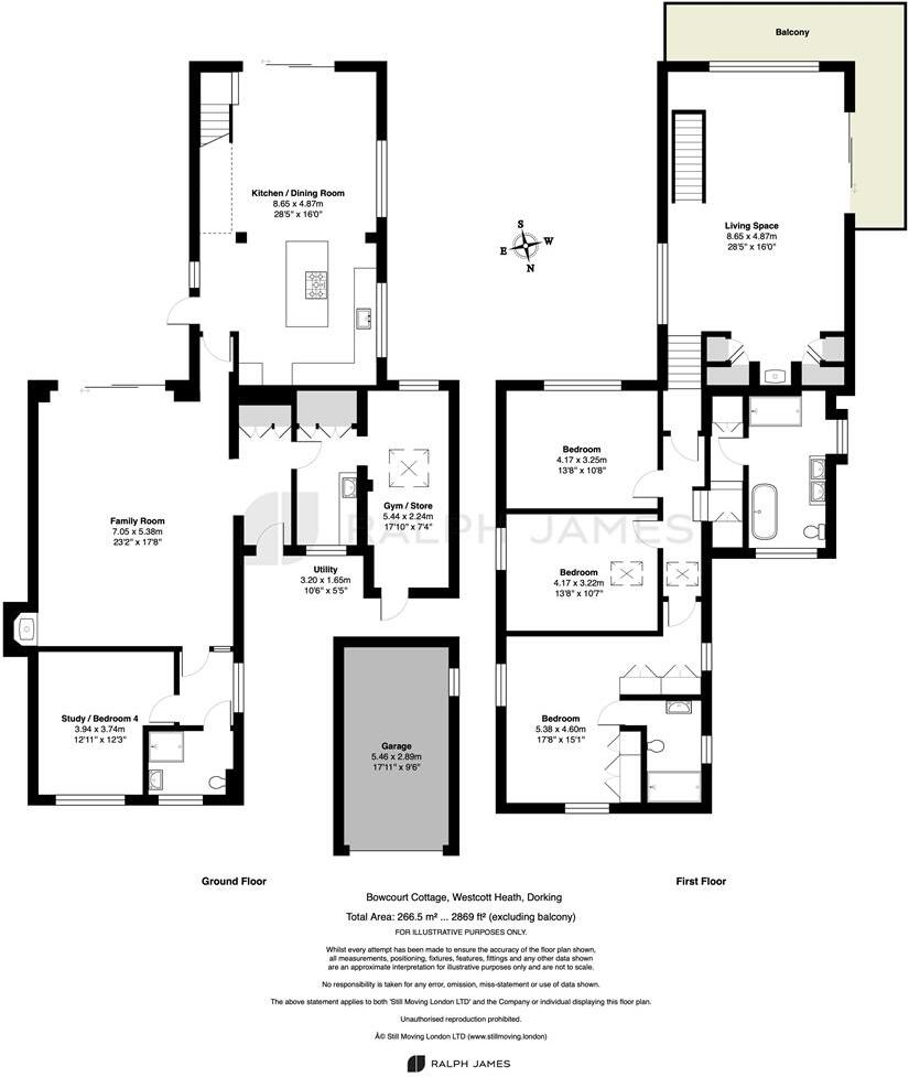 Westcott Heath, Westcott, Dorking floorplan