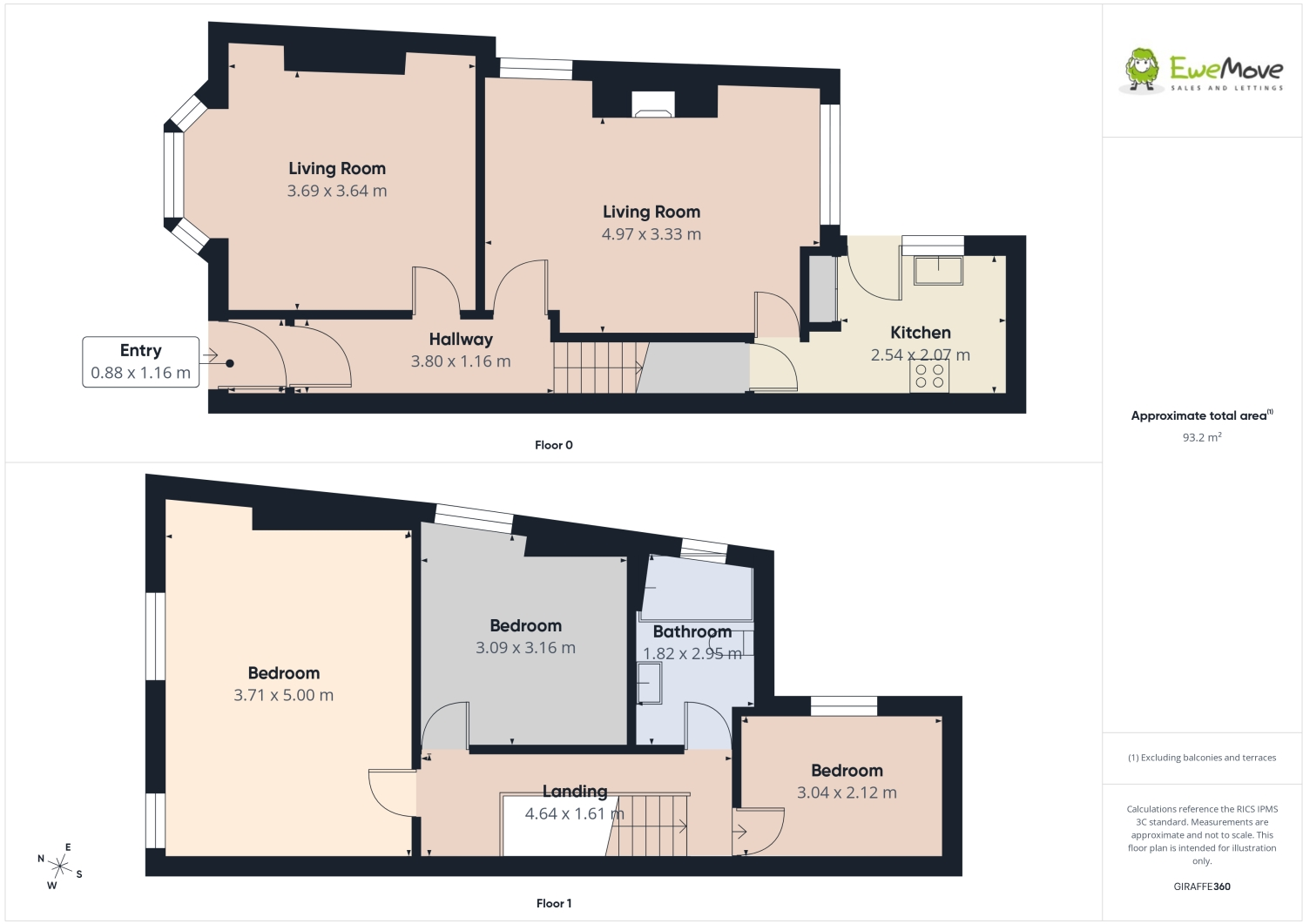 Cranbourne Road, Ashton-under-Lyne, OL7 9BW floorplan