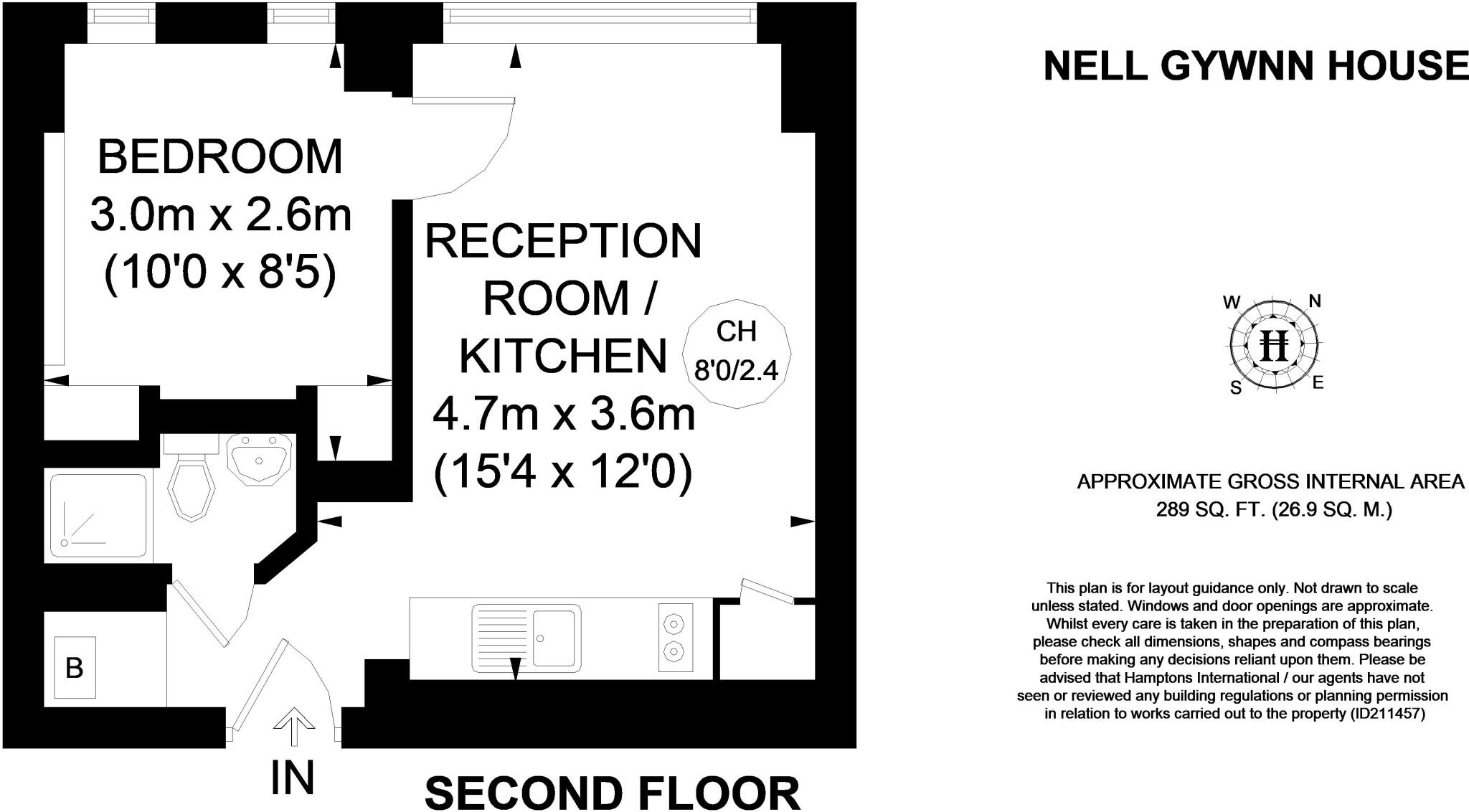 Nell Gwynn House, Sloane Avenue London SW3 floorplan