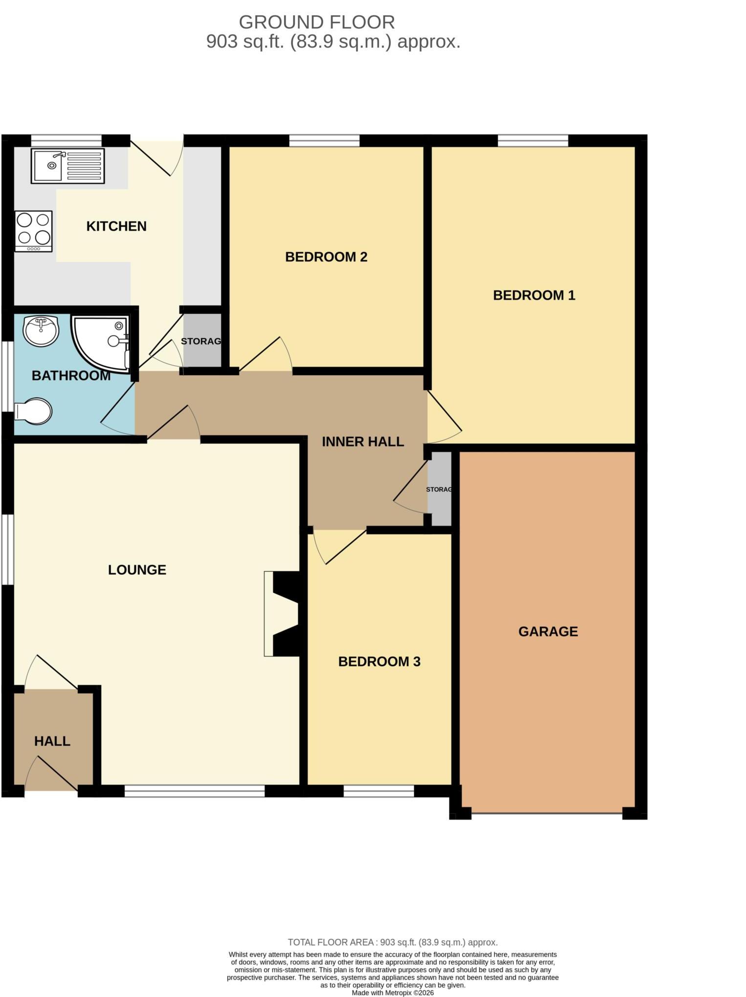 Finstall Road, Spital floorplan