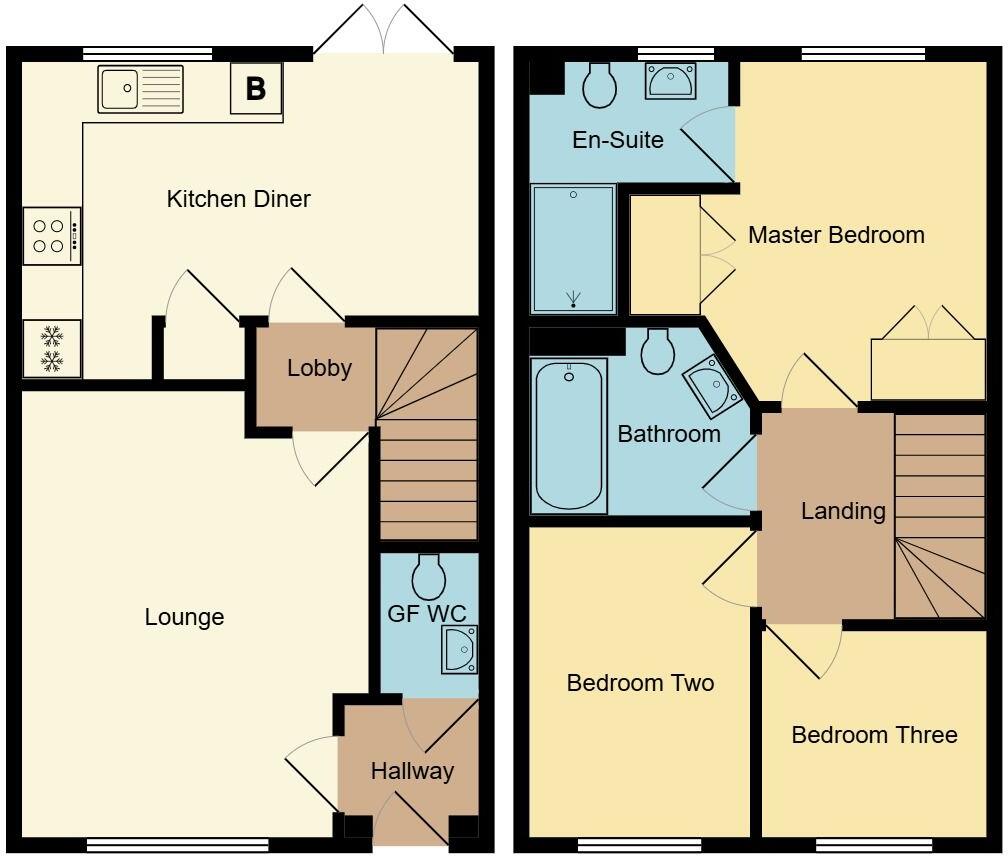 Cockcroft Avenue, Wyken, Coventry, CV2 3QP floorplan
