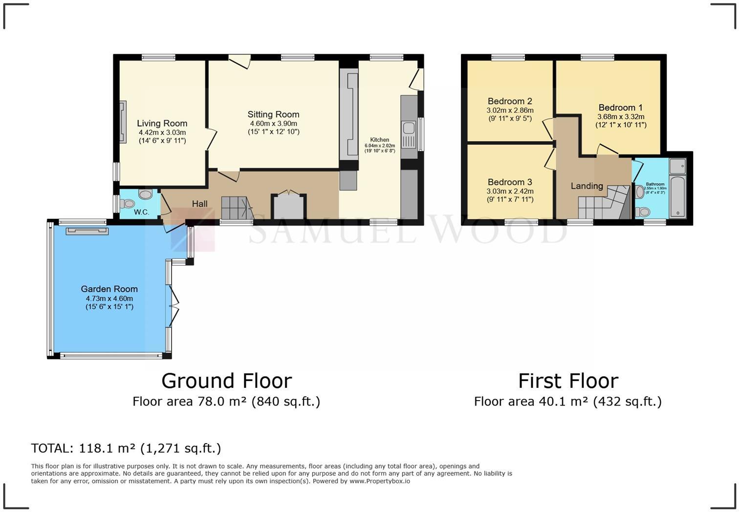 Steventon, Ludlow floorplan