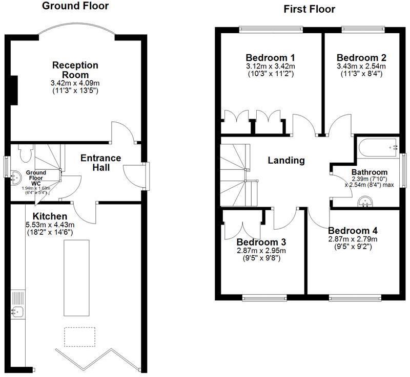First Avenue, Clifton, Preston floorplan