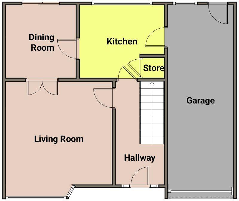 Fellside Avenue, Sunniside floorplan