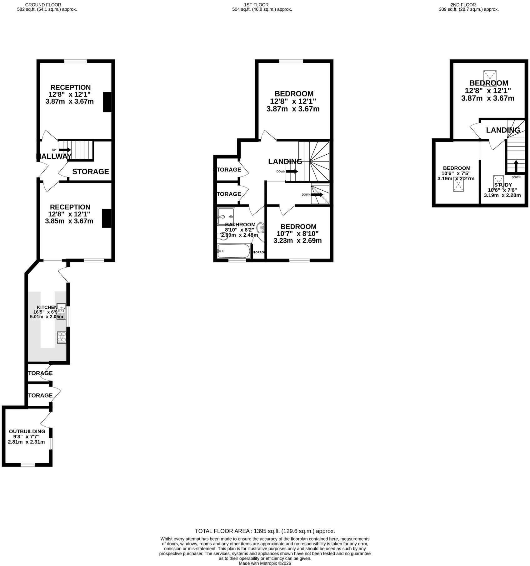 Belmont Street, Swadlincote, DE11 floorplan
