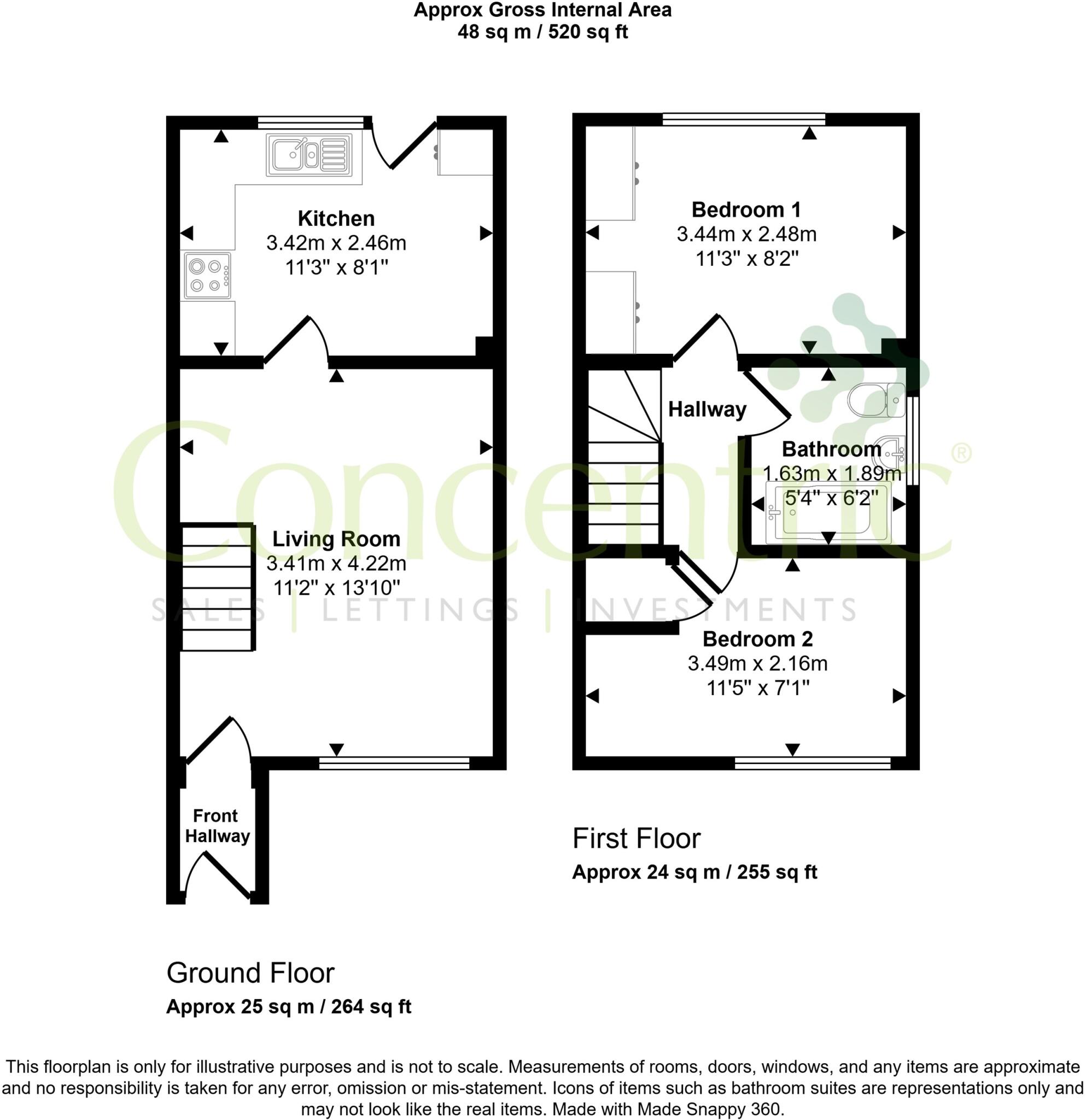 Jedburgh Avenue, Perton floorplan