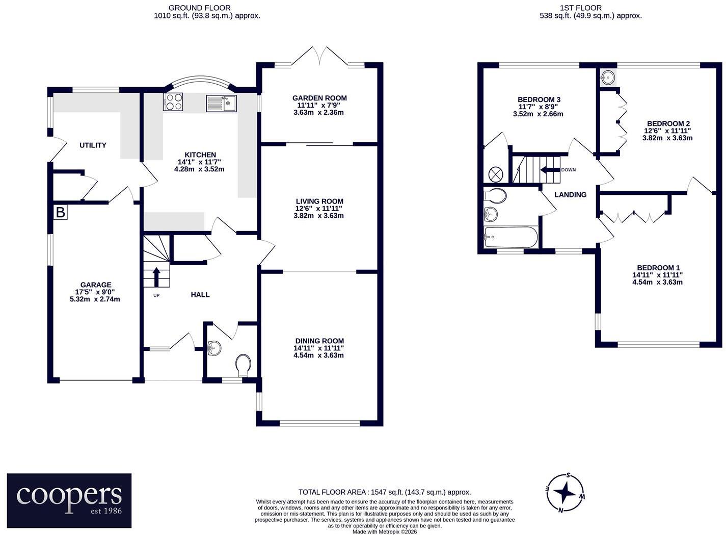 The Chantry, Hillingdon, UB8 floorplan