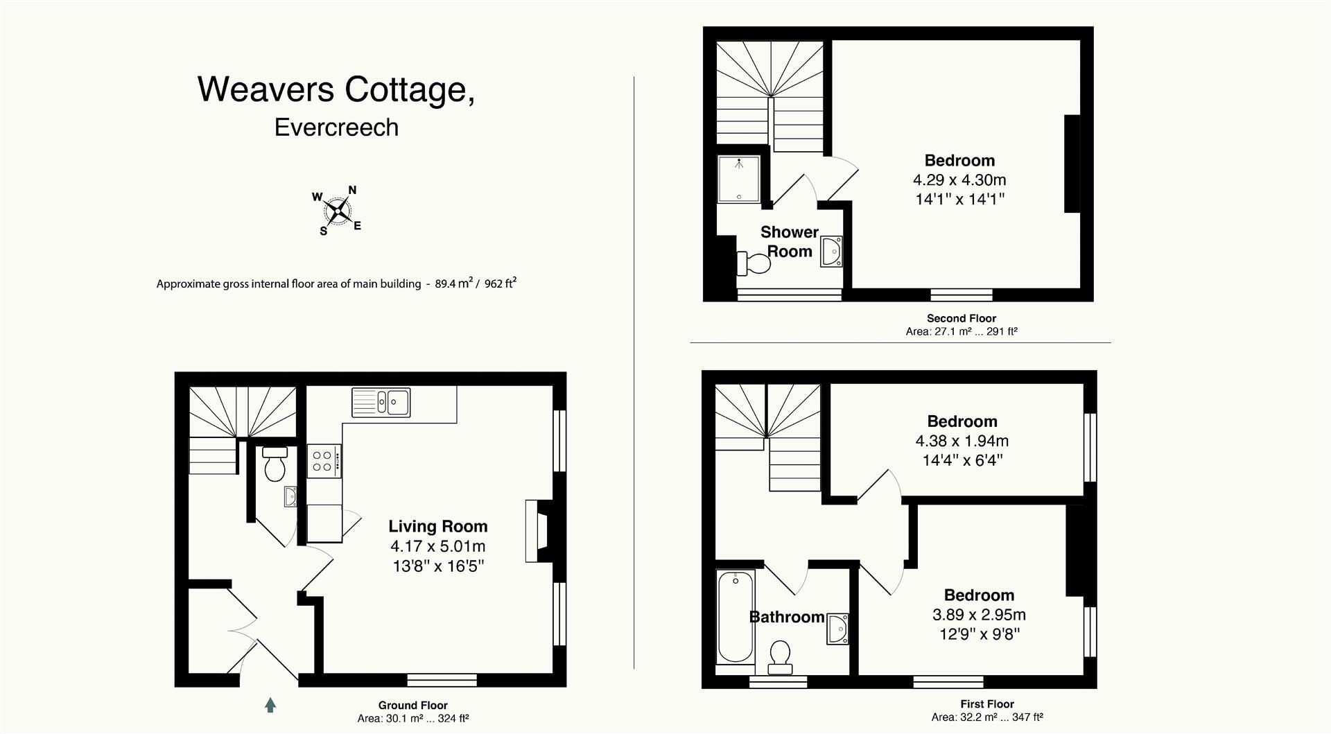 Stunning 3-bedroom Silk Mill Conversion In Evercreech floorplan