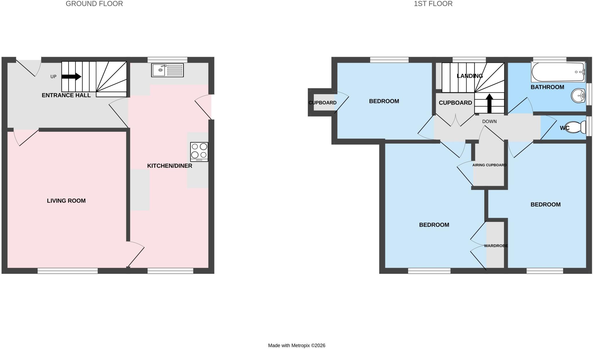 Church Close, Shawbury, Shrewsbury, Shropshire, SY4 floorplan