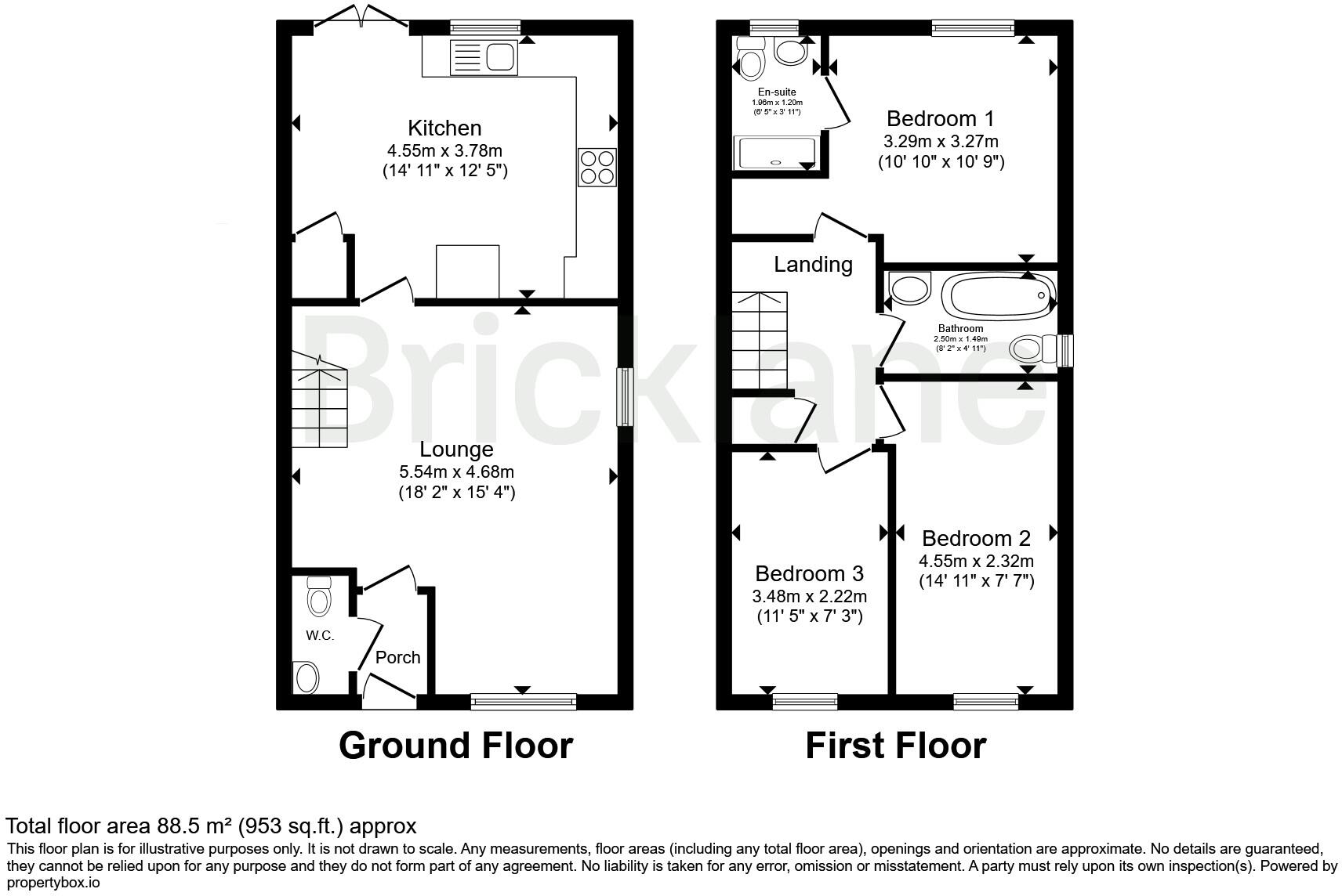 Tangmere Road, Hailsham floorplan