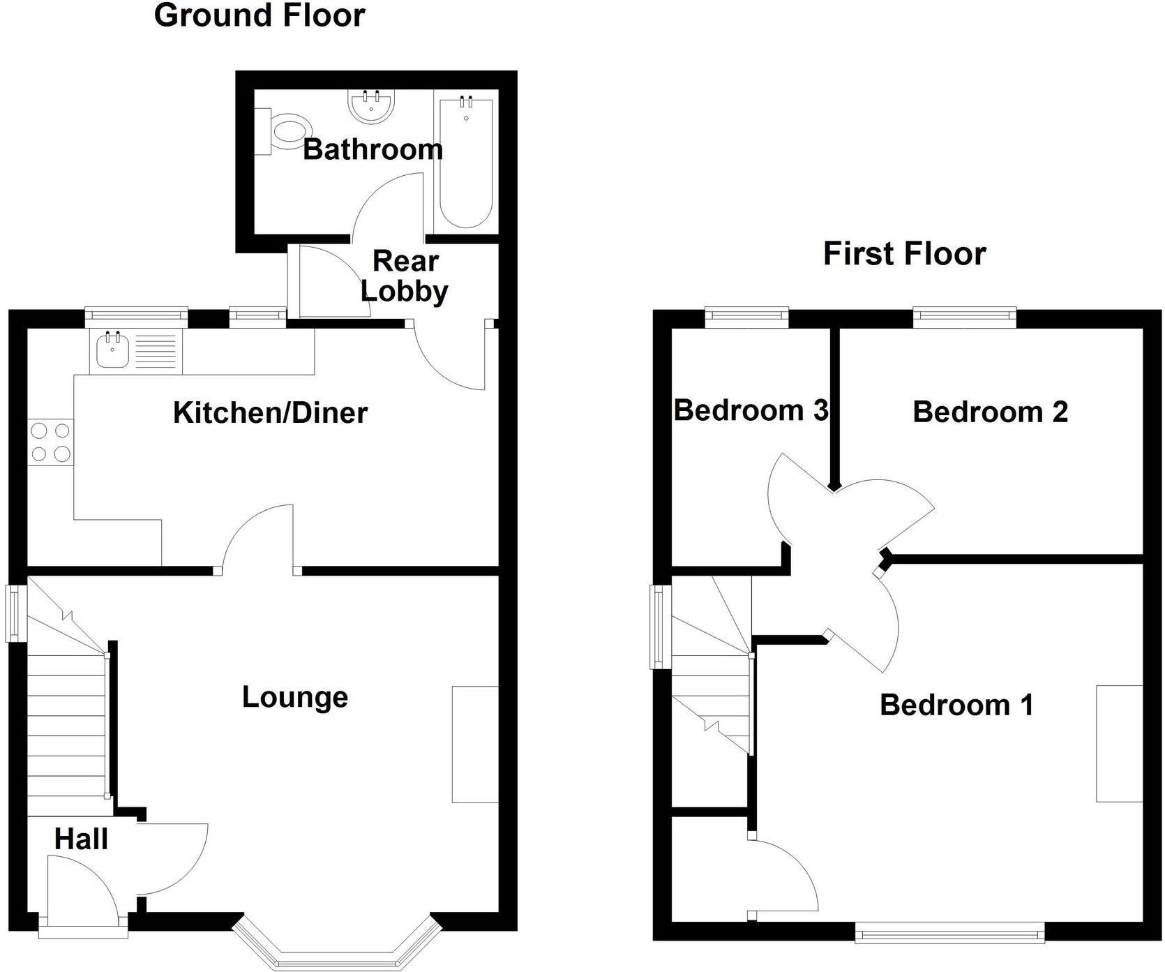 Measham Road, Oakthorpe, DE12 floorplan