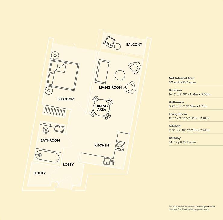 No.2, Upper Riverside, Cutter Lane, Greenwich Peninsula, SE10 floorplan