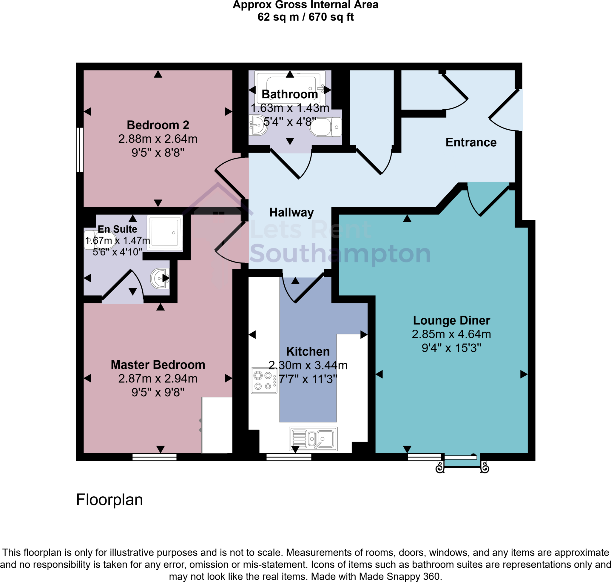 Chadwick Way, Hamble floorplan