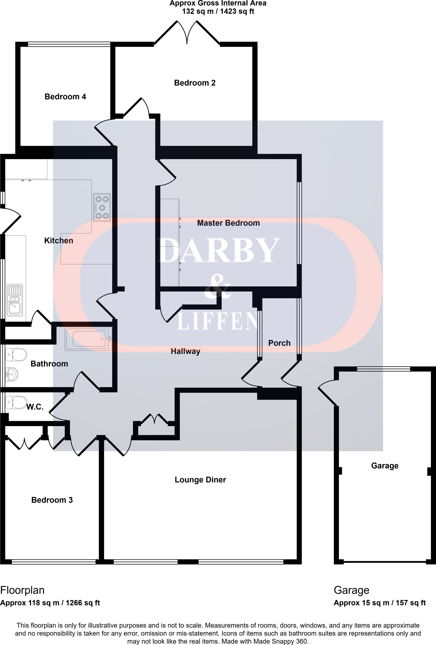 Bately Avenue, Gorleston floorplan