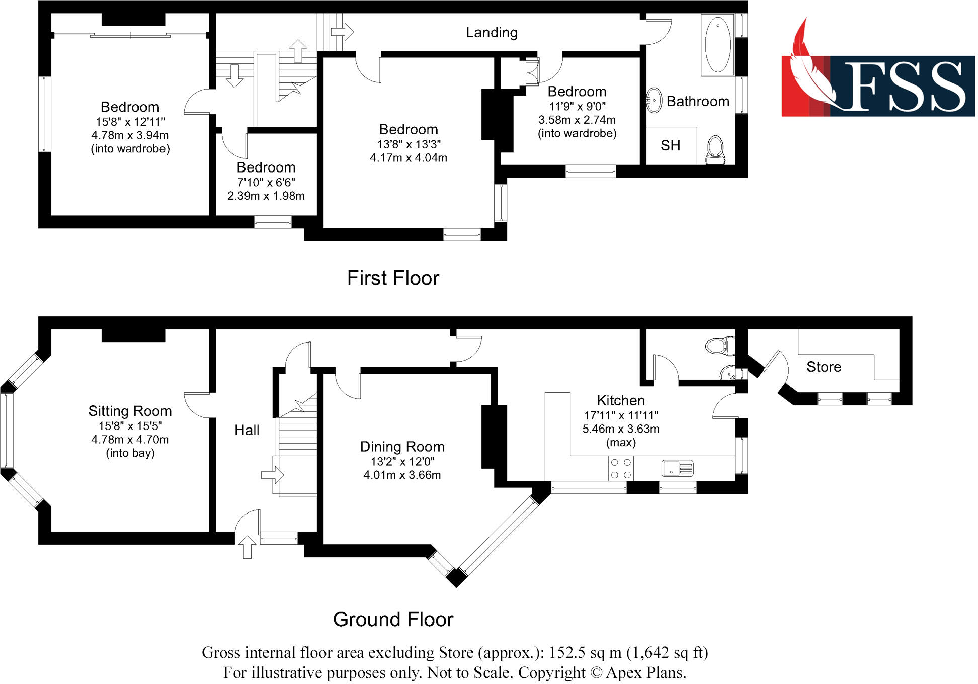Wensley Road, Harrogate, North Yorkshire, HG2 floorplan