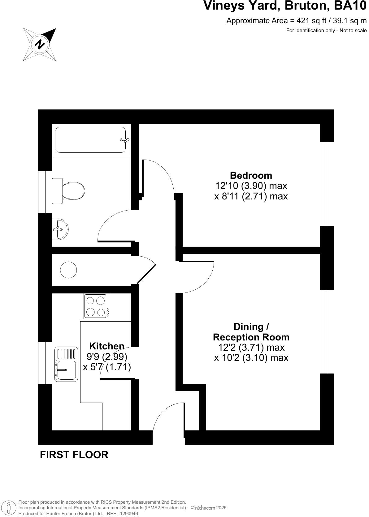 Vineys Yard, Bruton, Somerset, BA10 floorplan