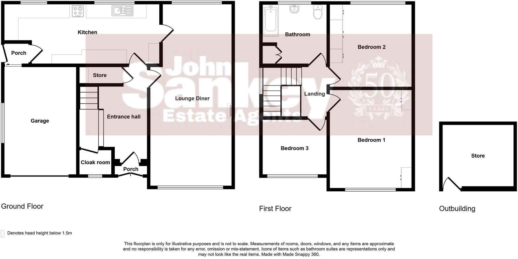 Peafield Lane, Mansfield Woodhouse, NG19 floorplan