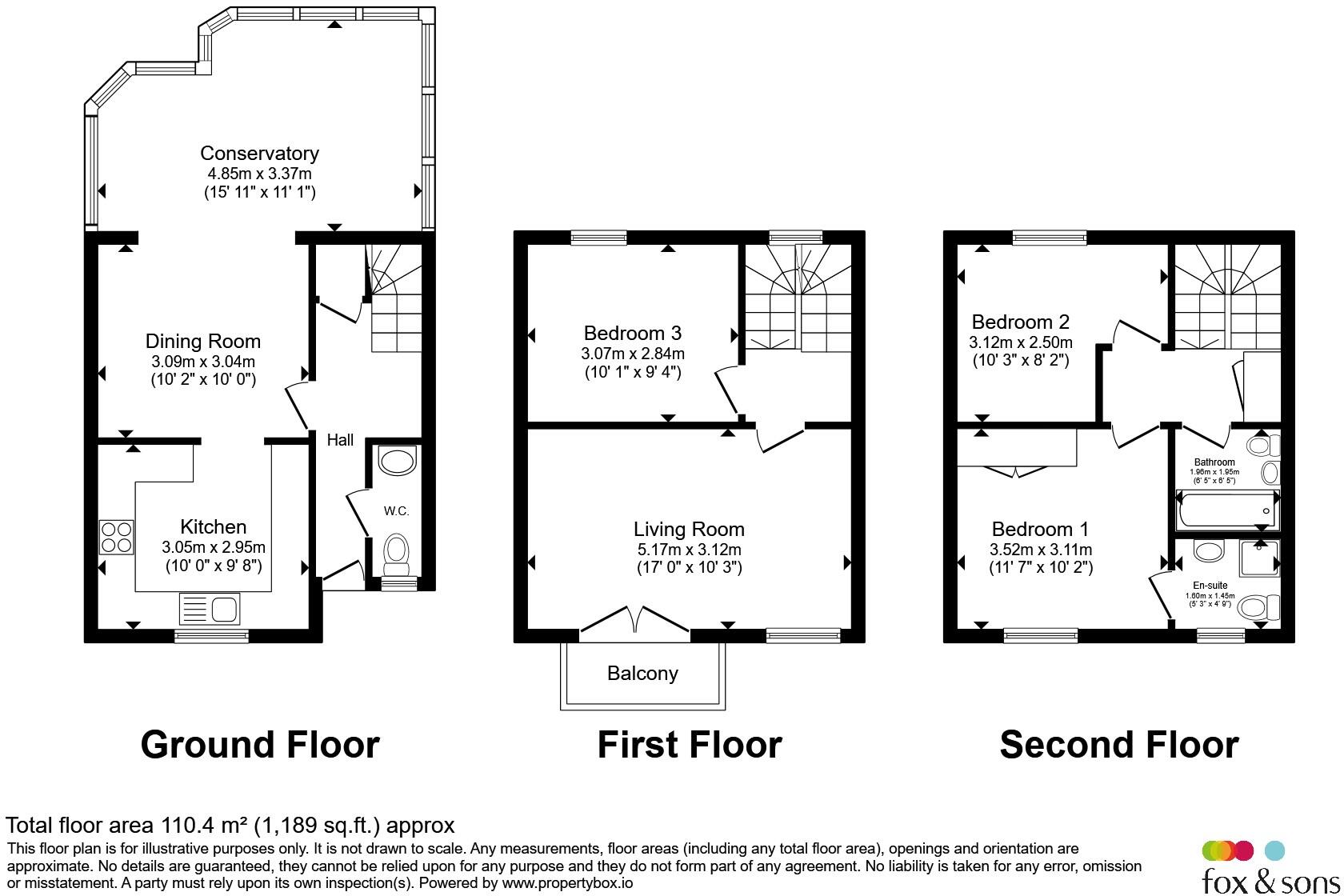 Windward Quay, Eastbourne floorplan