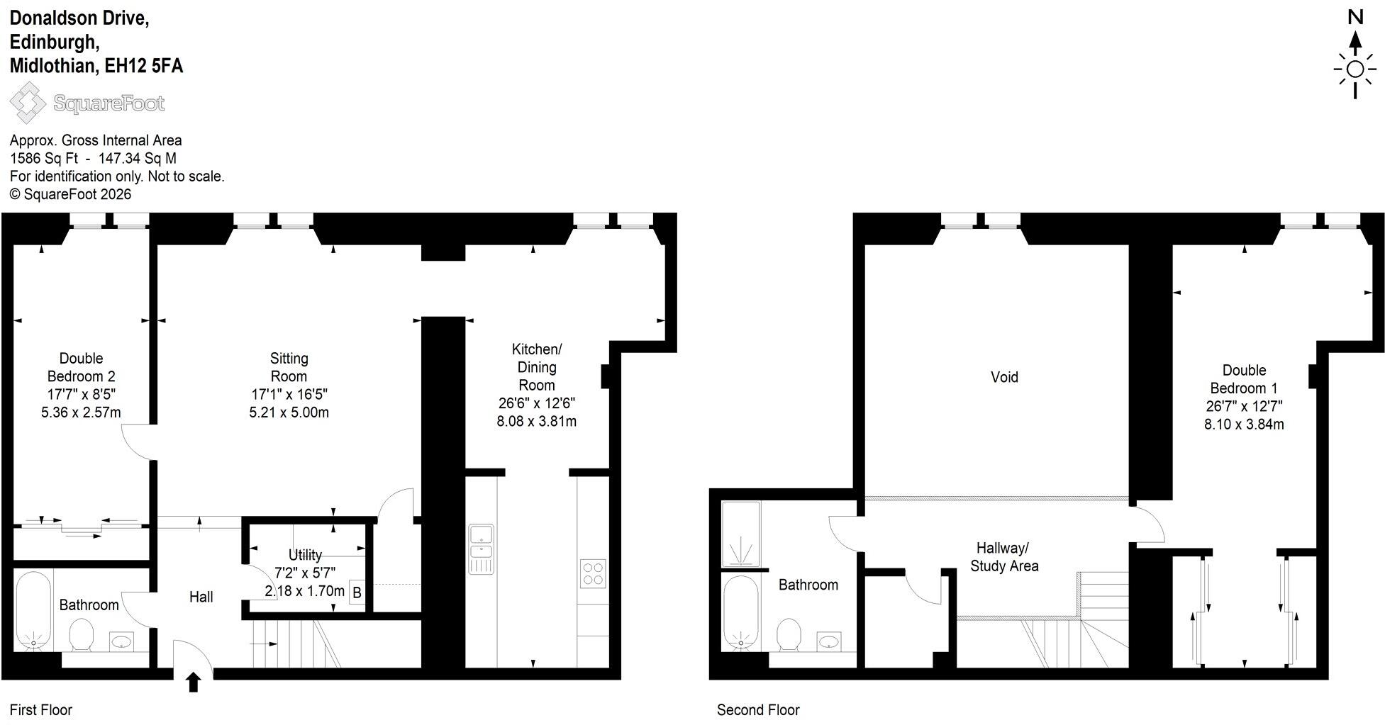 Donaldson Drive, Edinburgh floorplan