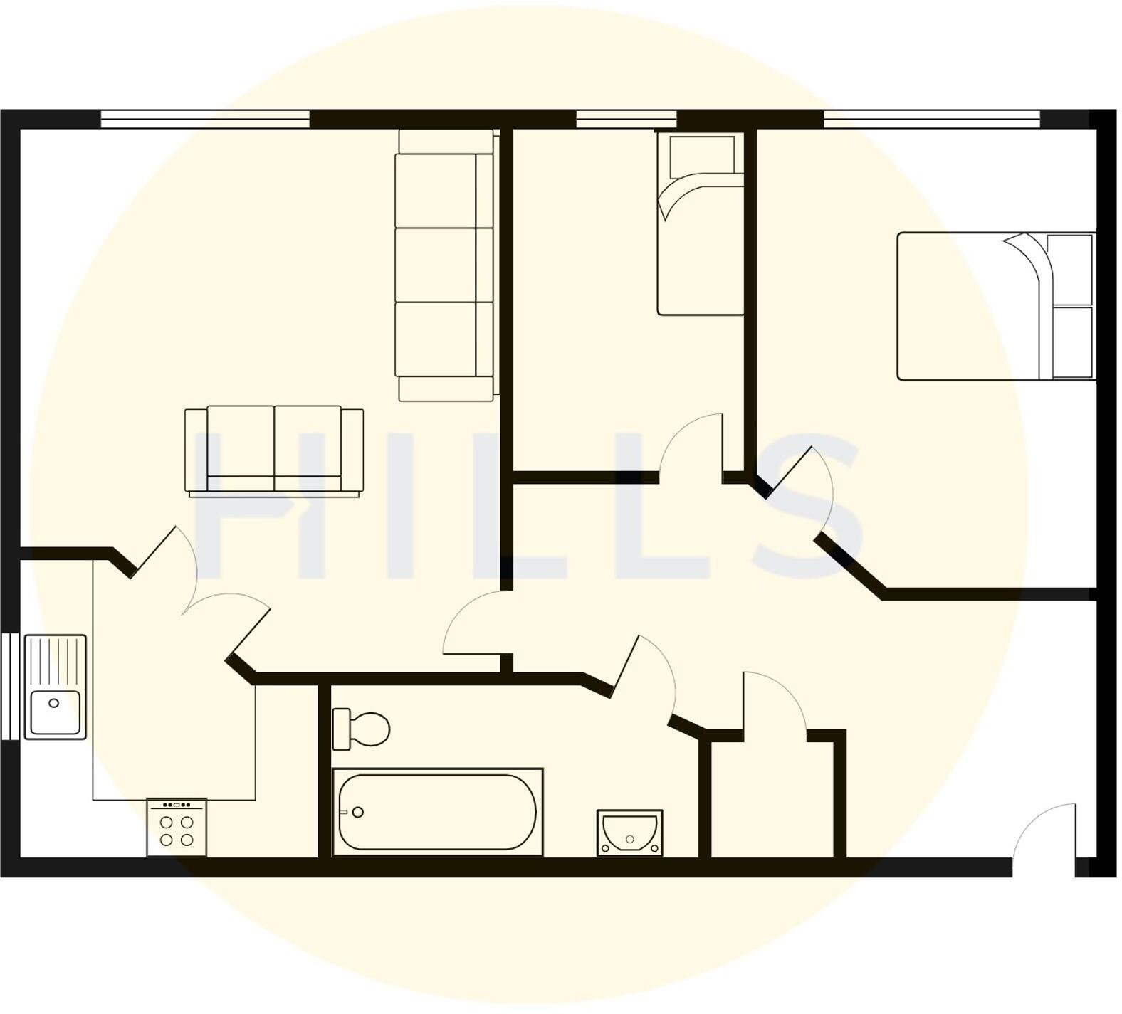 Hatherton Court, Worsley, M28 floorplan