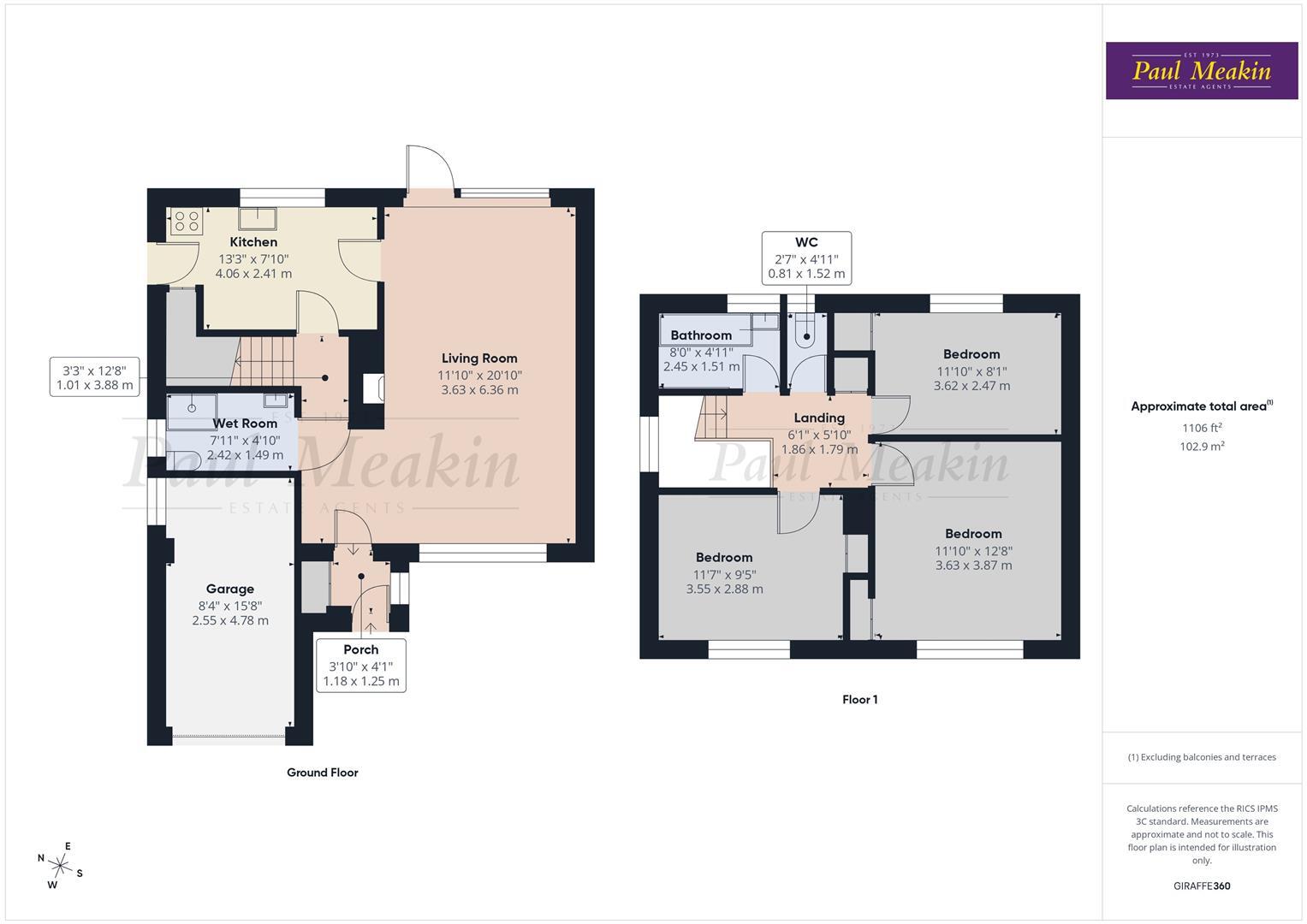 Falconwood Road, Croydon floorplan