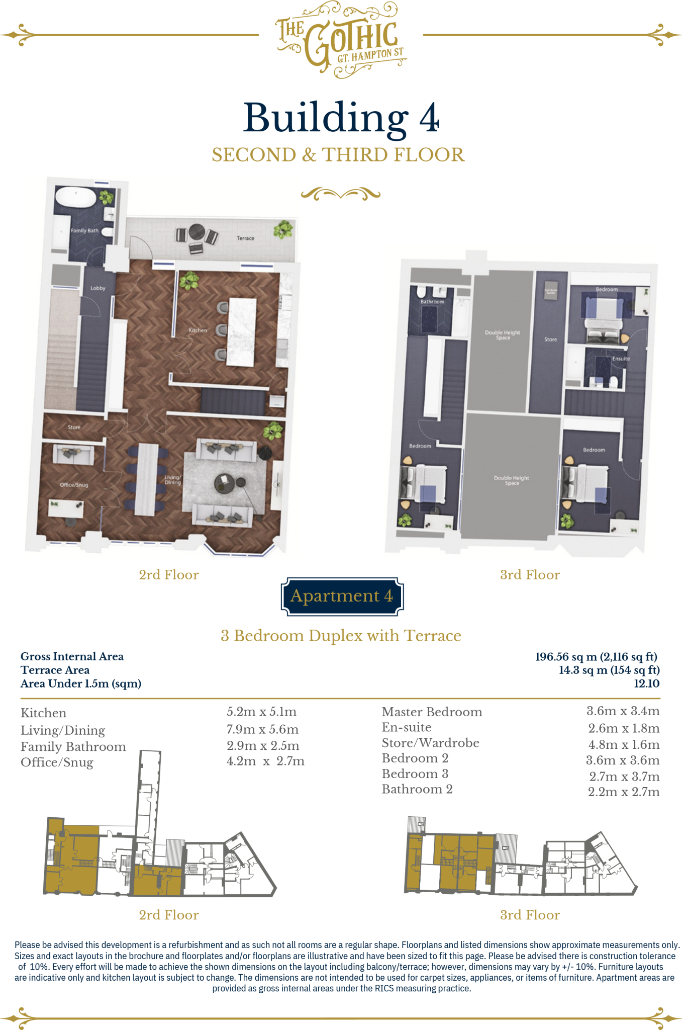 The Gothic, 4-6 Great Hampton Street, Birmingham, B18 floorplan