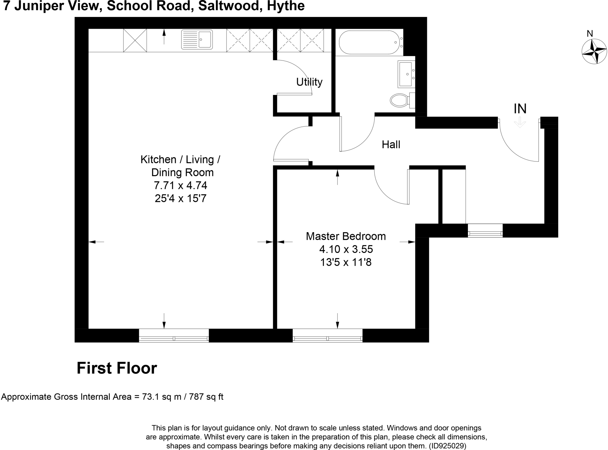 School Road, Saltwood, Hythe, Kent, CT21 floorplan