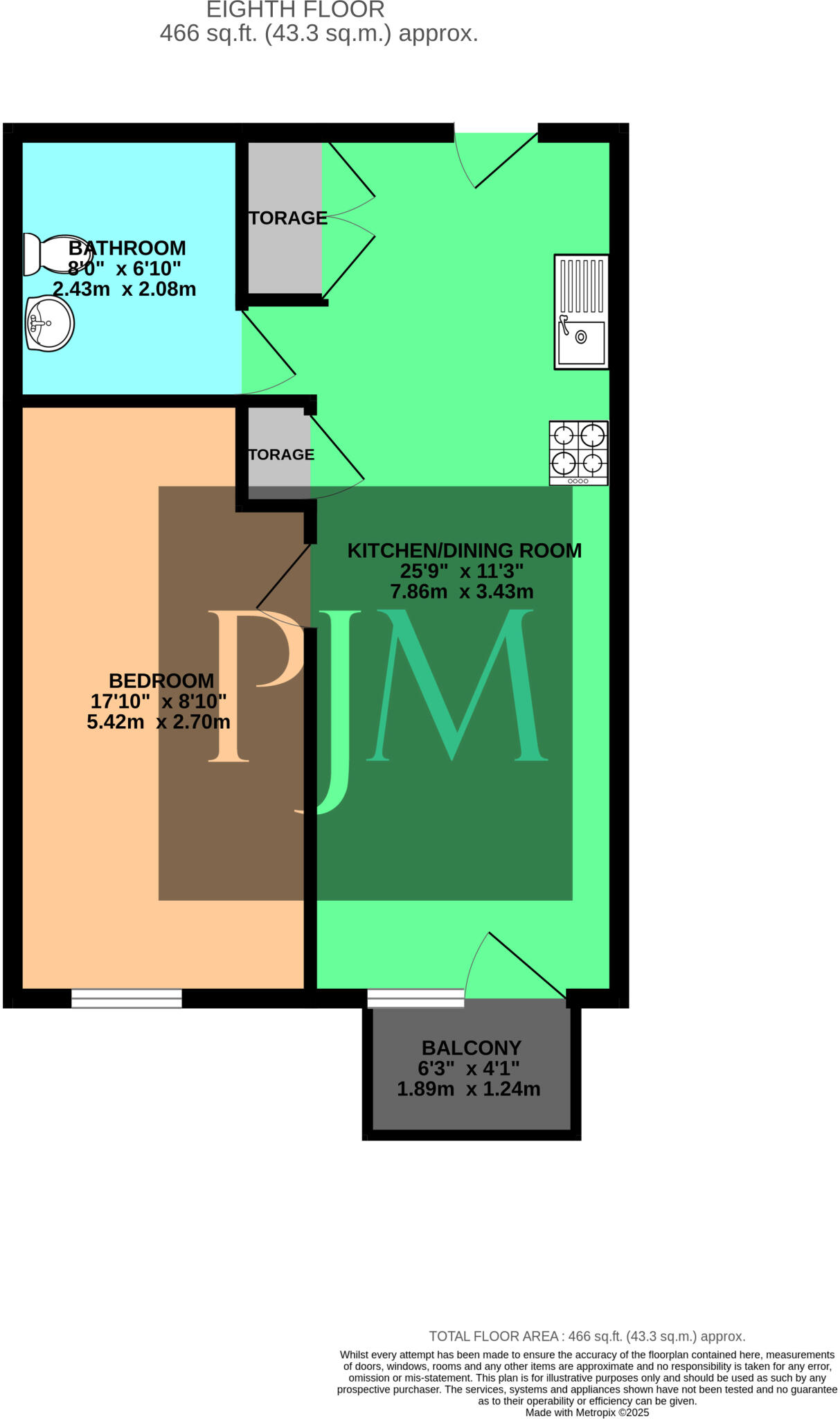 New Kings Head Yard, Salford, Greater Manchester, M3 floorplan