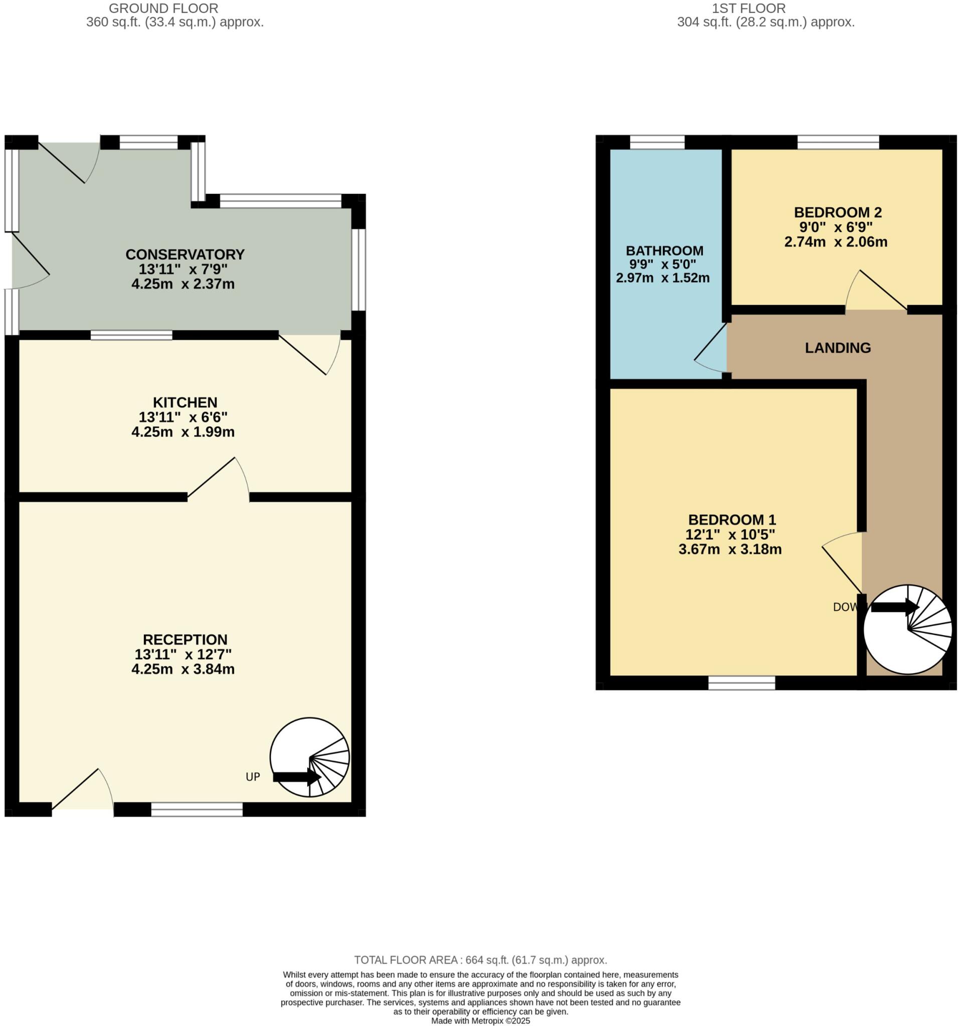 5, Bristol Terrace, Main Road, Cardiff, CF15 floorplan