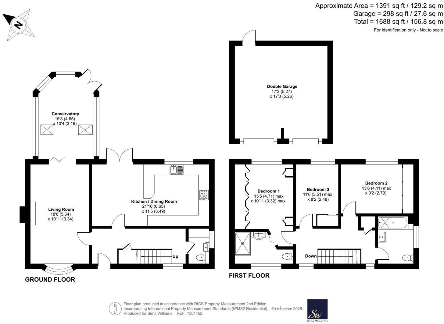 7, Maple Road, Walberton floorplan