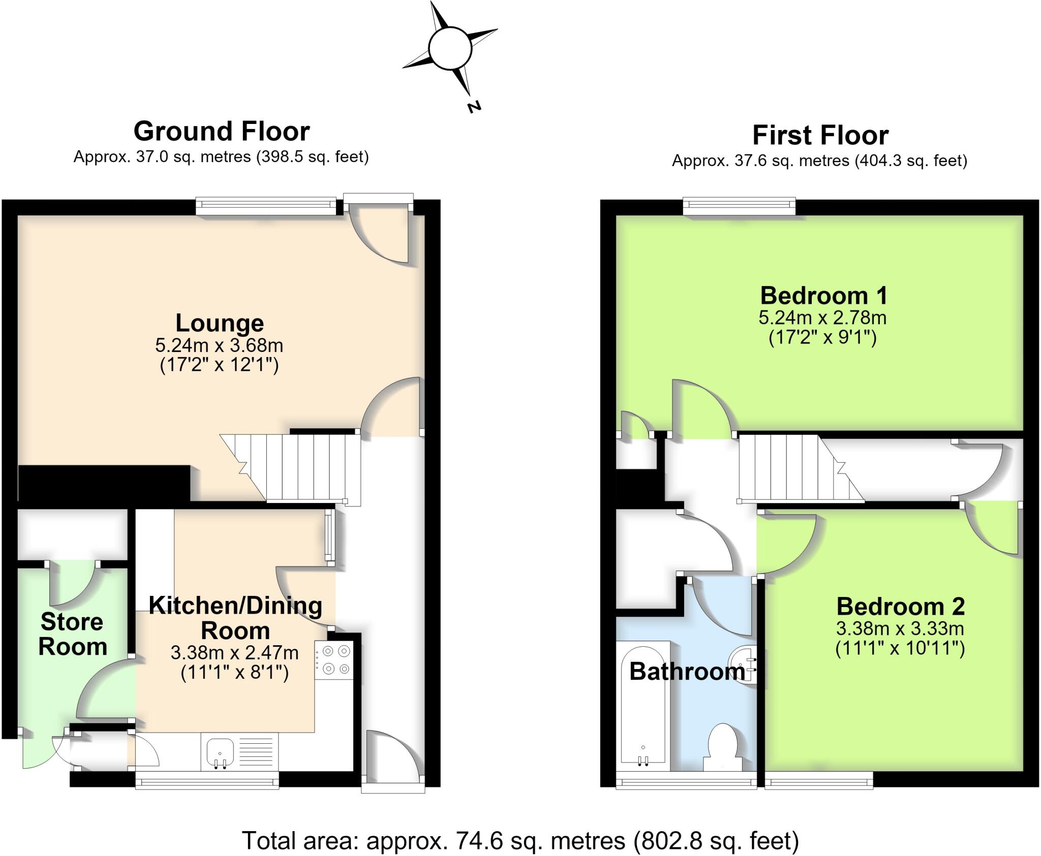 Upper Mealines, Harlow, Essex floorplan