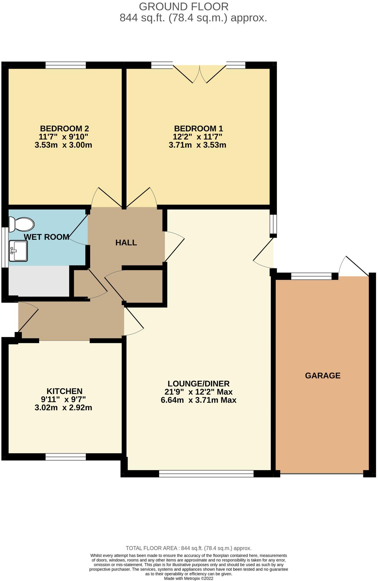 Sutton Road, Cowplain floorplan