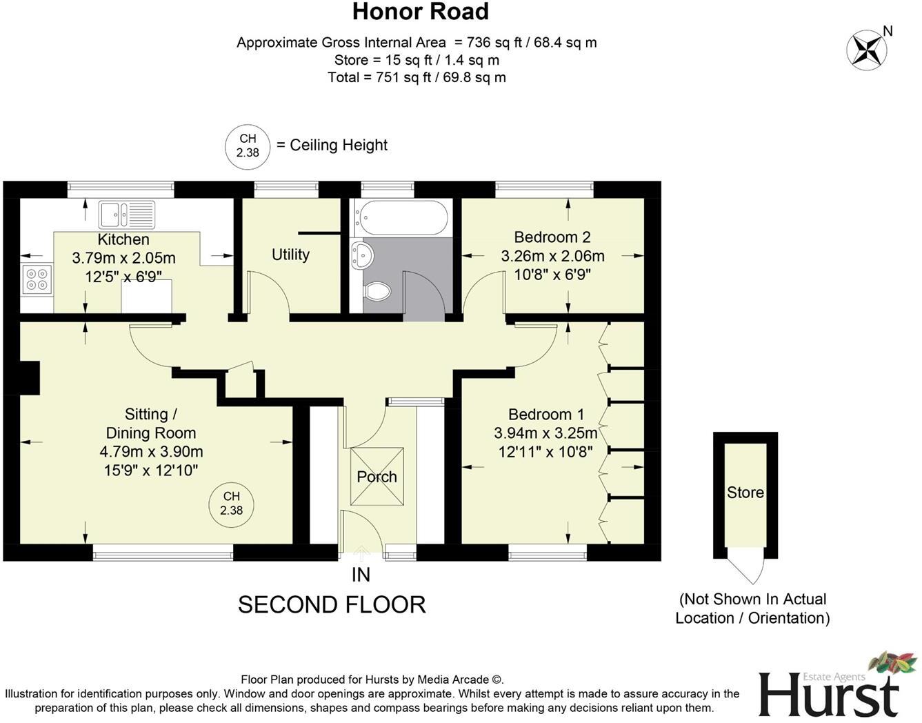 Honor Road, Prestwood floorplan