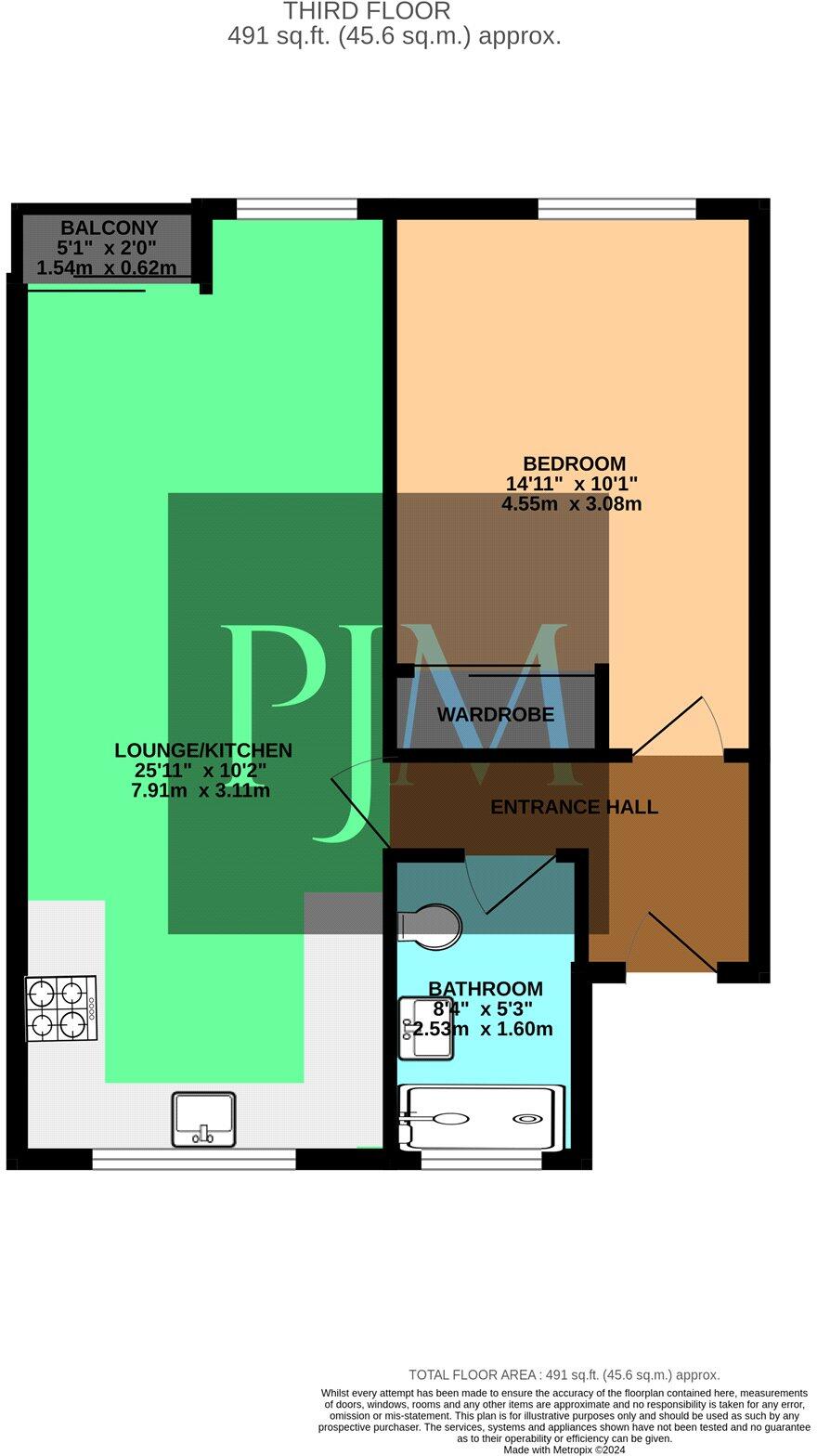 Mortimer House, Deneway, Heaton Norris, Stockport, SK4 floorplan