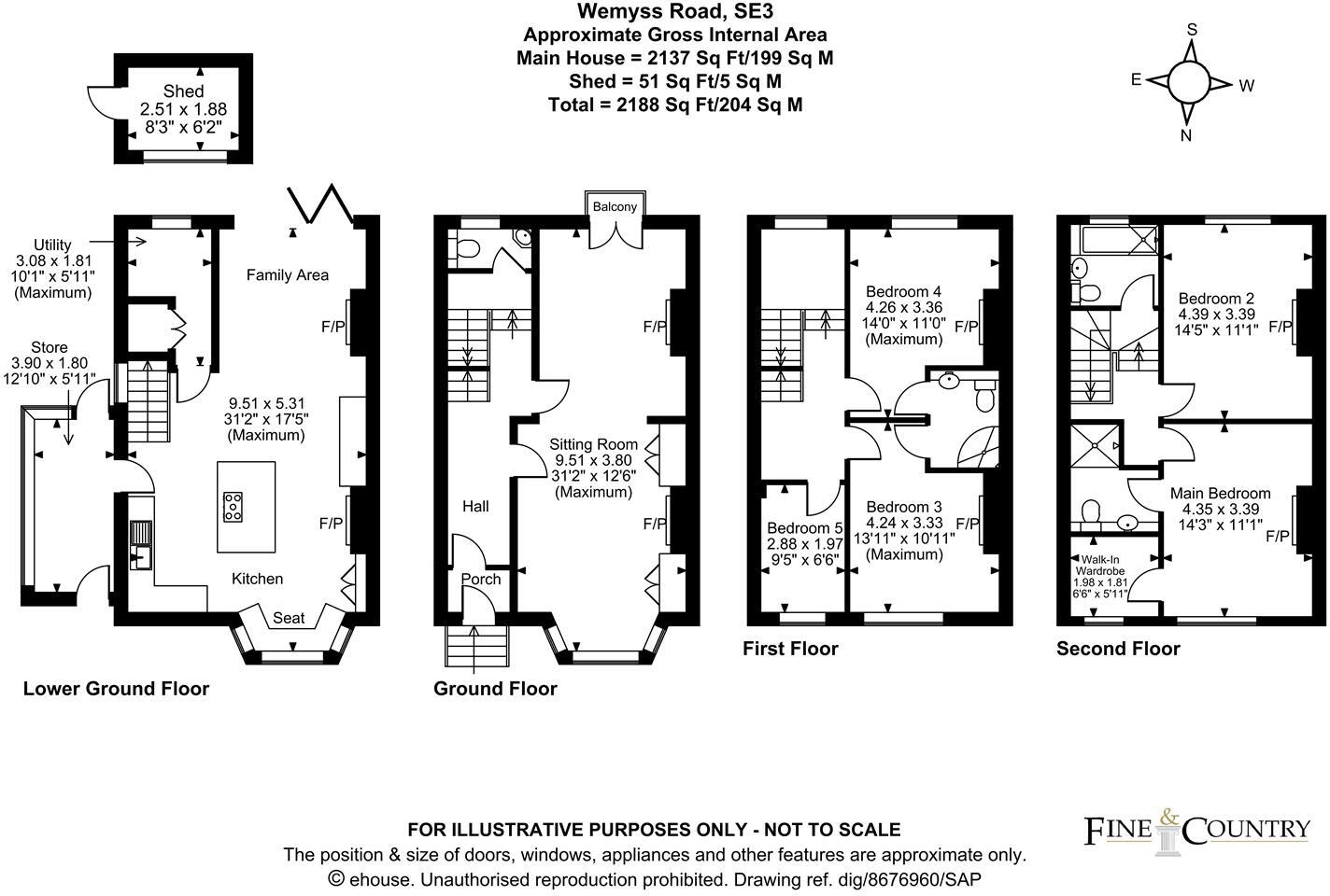 Wemyss Road, London floorplan